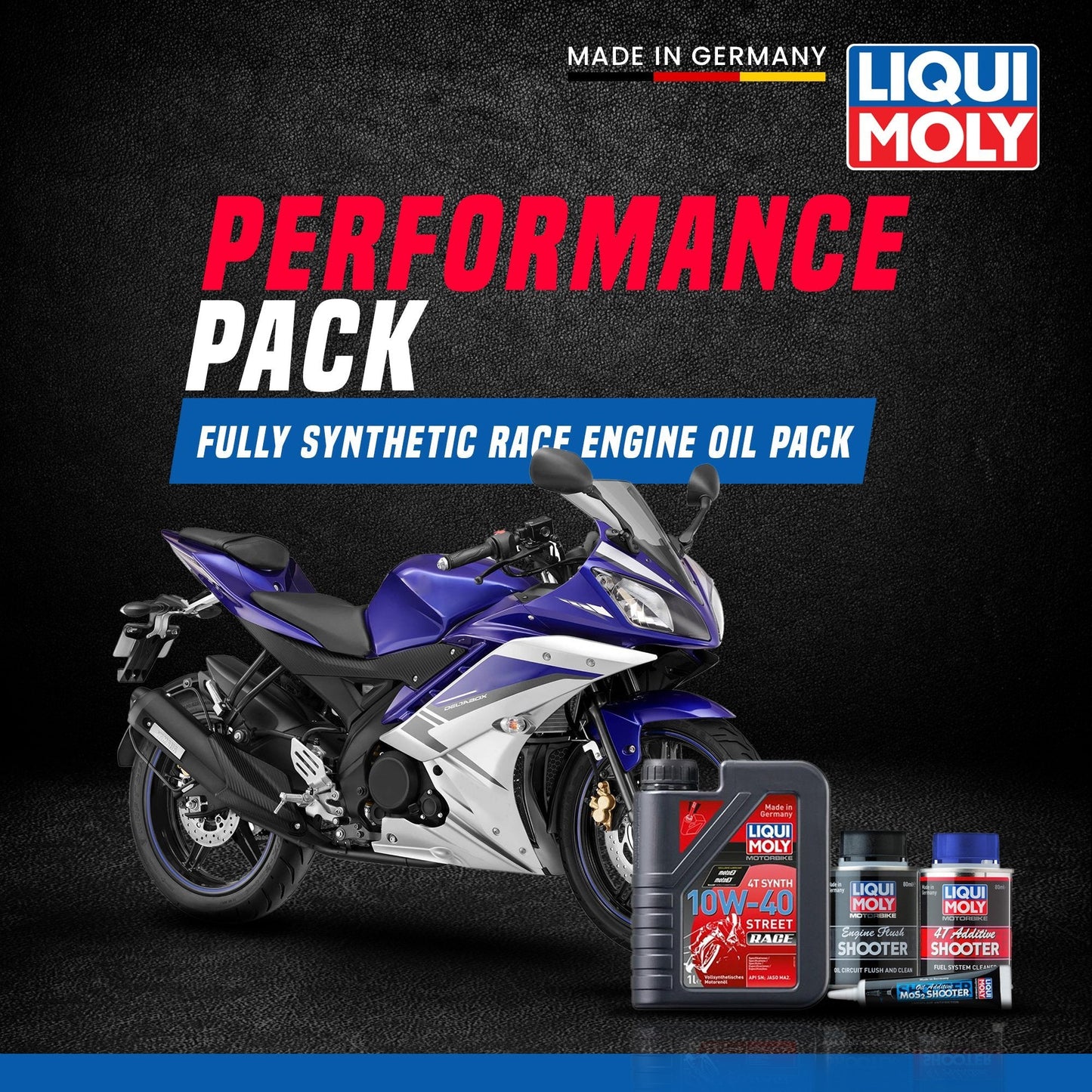 Yamaha R15 v2 engine oil Performance Pack