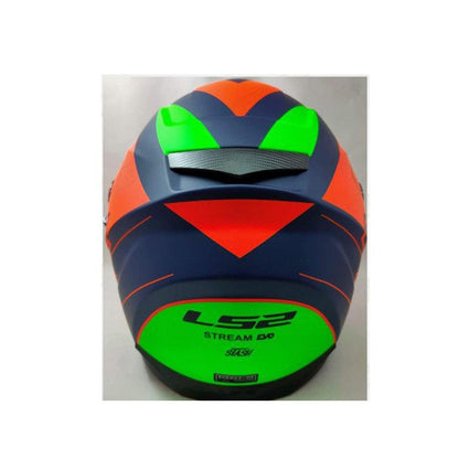 LS2 FF320 Stream Evo Stash Matt Navy Blue Orange Full Faced Helmet