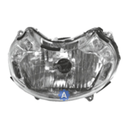 Head Light Assembly for Bajaj Discover 110 | 125 | With DRL | Without Bulb