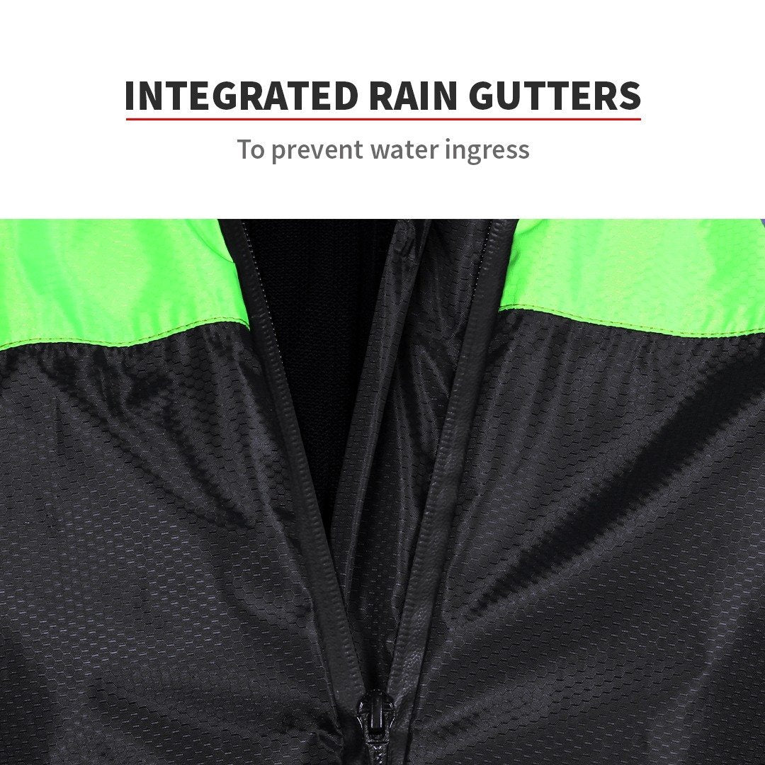 M200 RAIN JACKET – PRO(BLACK/GREEN)