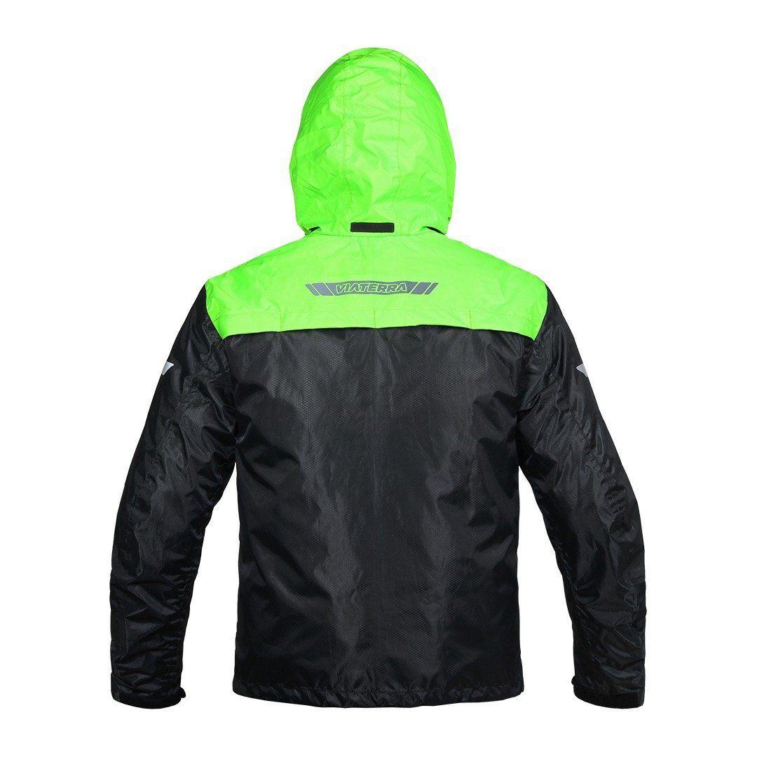 M200 RAIN JACKET – PRO(BLACK/GREEN)