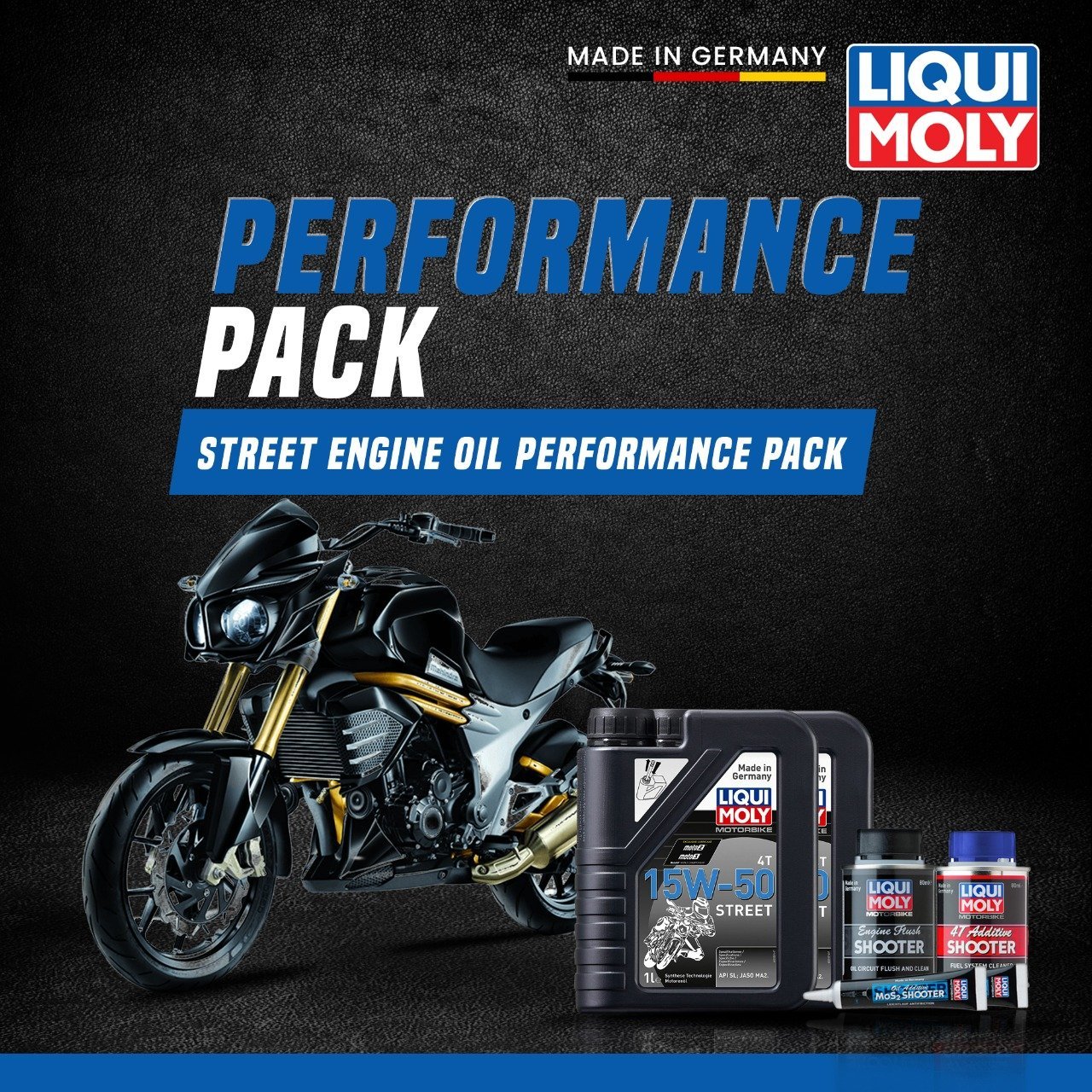 Mahindra Mojo Street Engine Oil Performance Pack