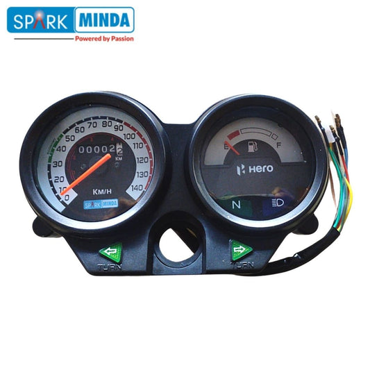 MINDA Analog Speedometer Assembly for Hero Passion Plus