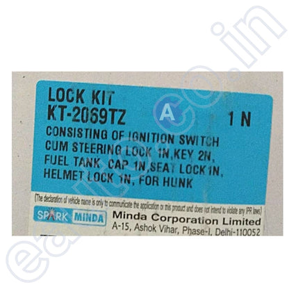 MINDA Lock Set (For Hero Hunk) | Set of 4