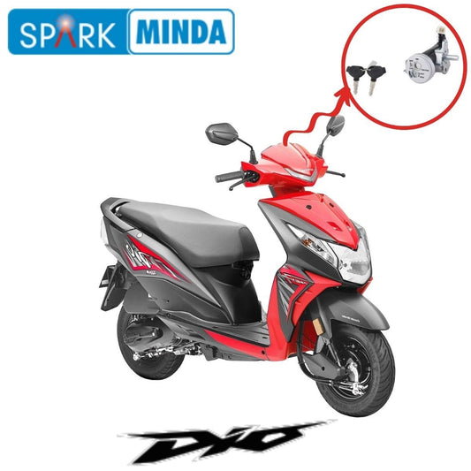 MINDA Lock Set for Honda Dio | 4 Pin