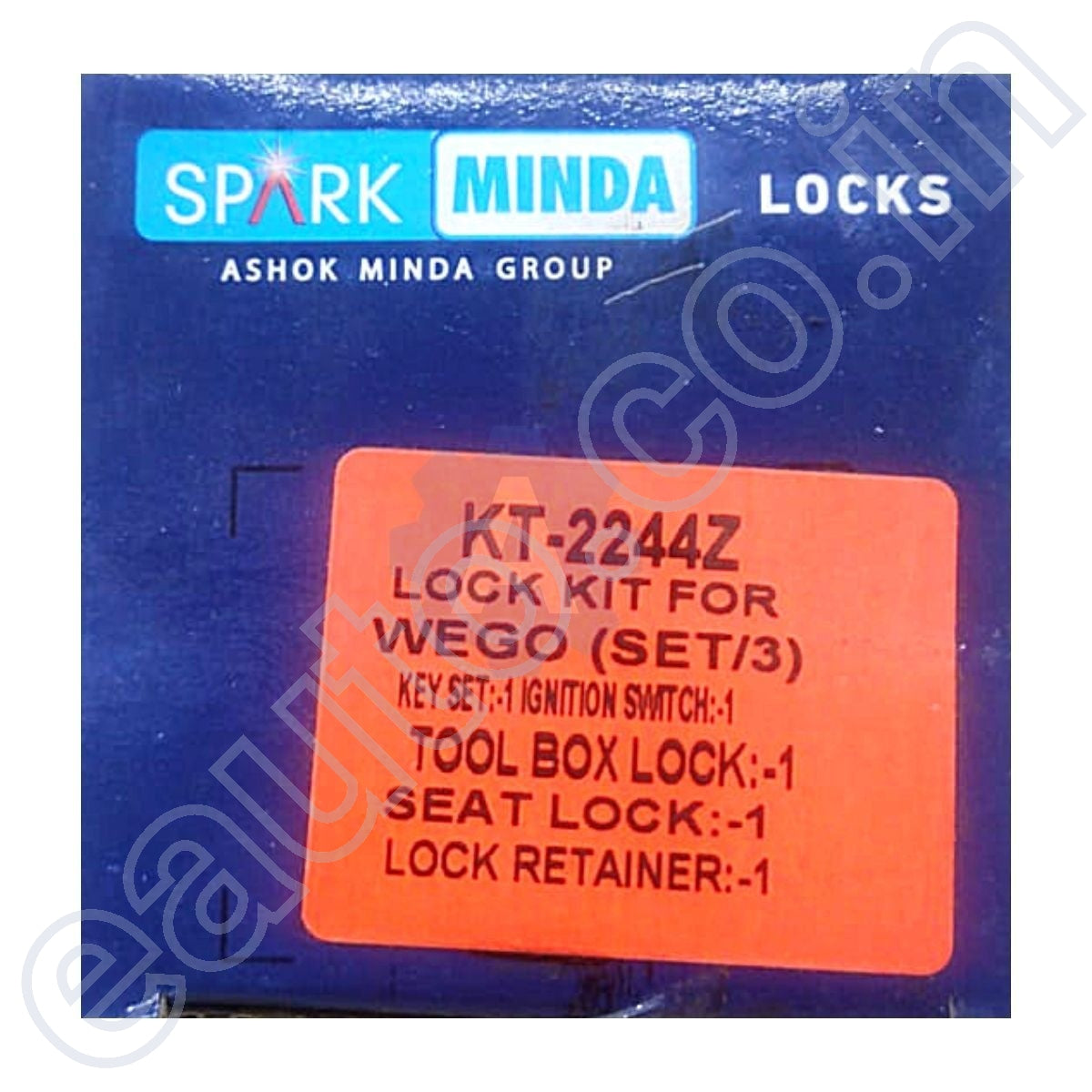 MINDA Lock Set (For TVS Wego) | Set of 3