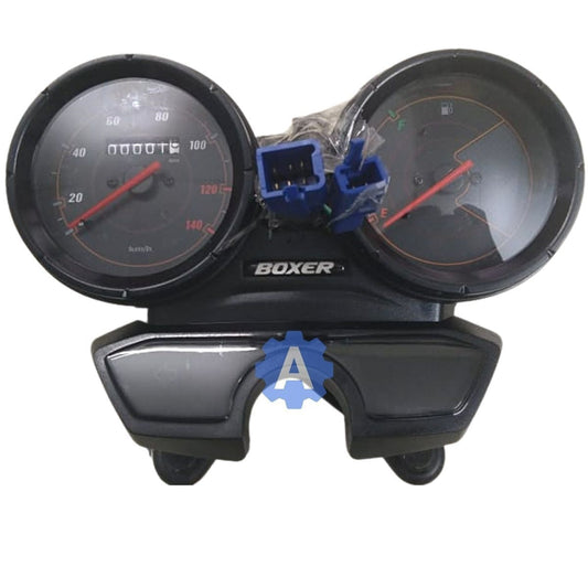 MUKUT Analog Speedometer for Bajaj Boxer BM 150 | With Meter Holder and Blup and Wire