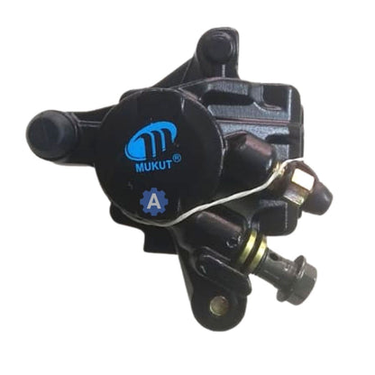 Mukut Rear Brake Disc Caliper for Bajaj Pulsar 220 | 200 | 180 | Black | Without Bracket