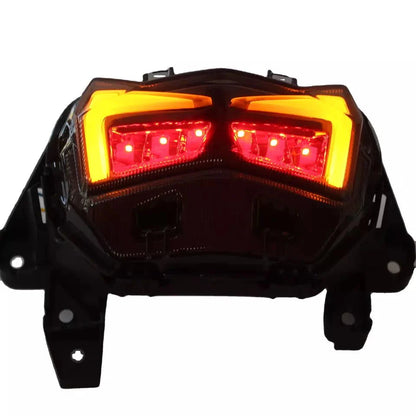 AEROX -Multi Function | Motorcycle Accessory LED Tail Lamp Motor Lighting System STOPLAMP Signal Light| Complete Wire Connection