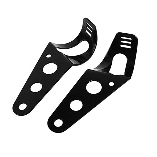 AUTOPOWERZ Motorcycle Head Lamp Holder Headlight Mounting Brackets for Universal Motorcycle Modification