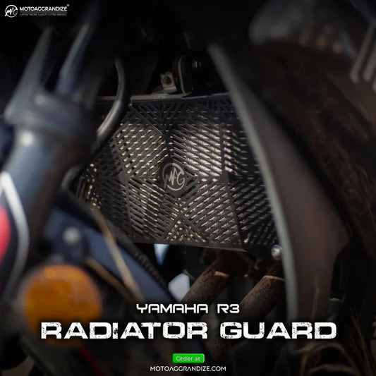 Yamaha R3 Motoaggrandize Radiator guard