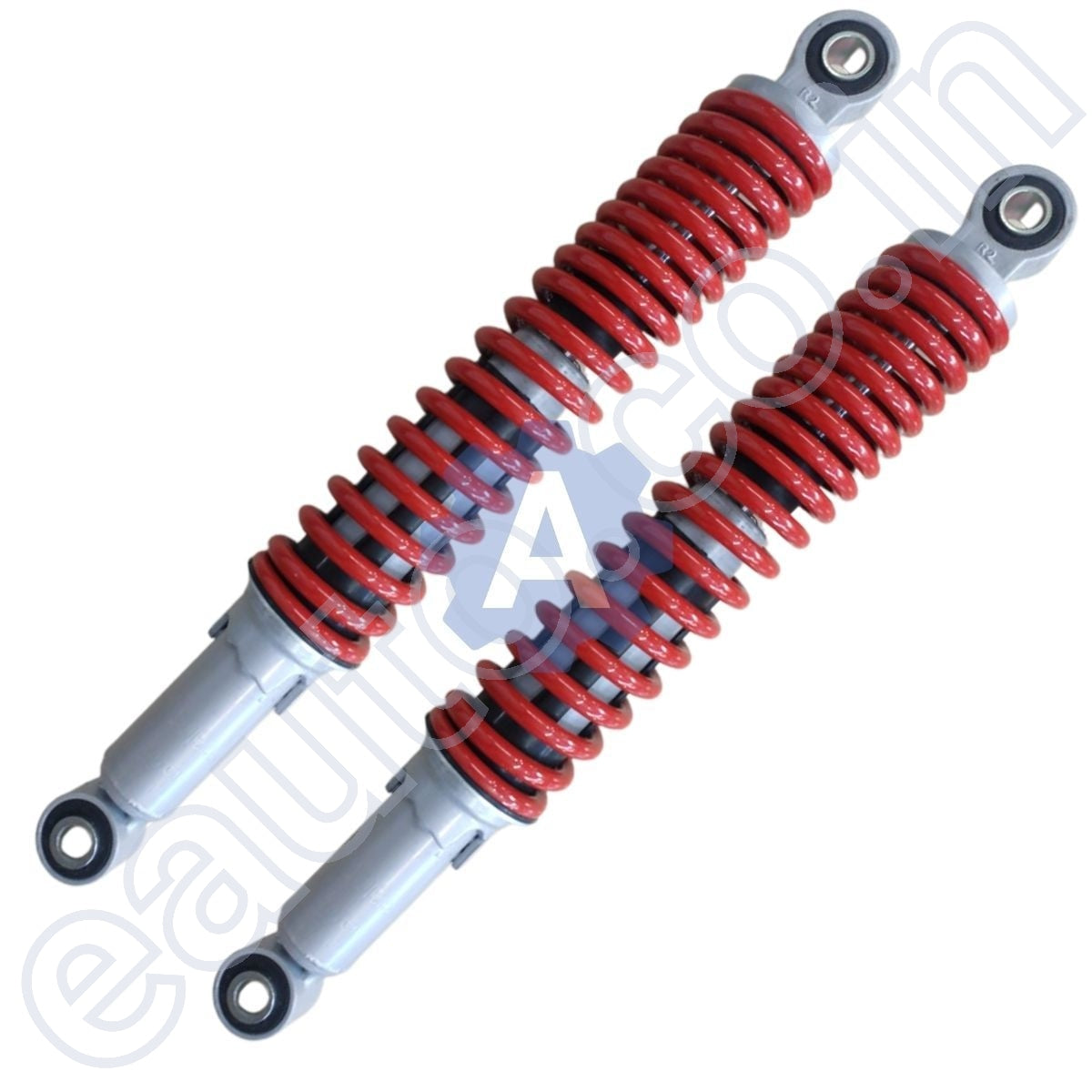 Rear Shock Absorber for Hero Glamour | Passion | Passion Plus | Passion Pro | Set of 2 | RED