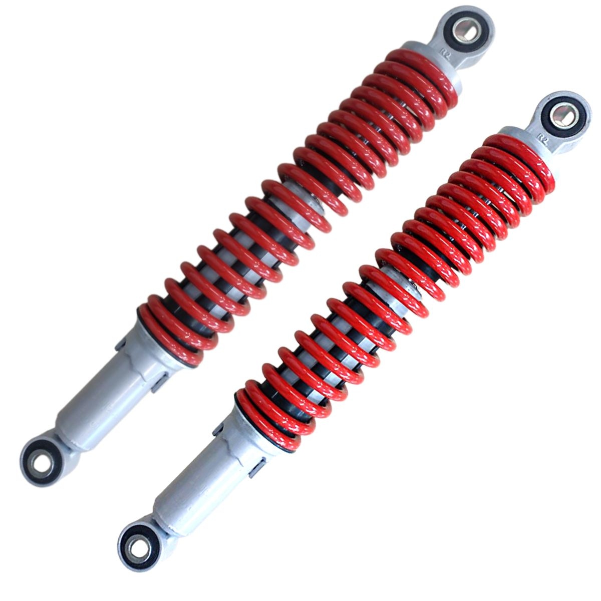 Rear Shock Absorber for Hero Glamour | Passion | Passion Plus | Passion Pro | Set of 2 | RED