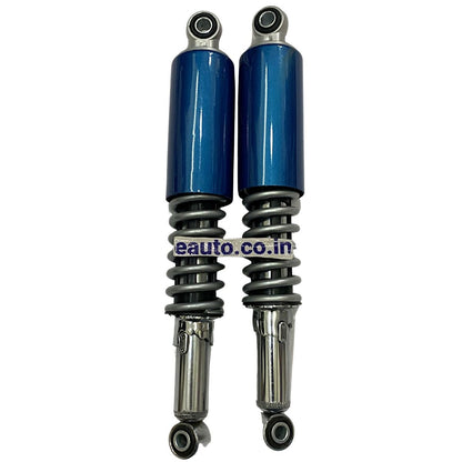 Rear Shock Absorber for Hero Splendor | Splendor Pro | Splendor Plus | Super Splendor | CD Dawn | CD Deluxe | HF Dawn | HF Deluxe | Set of 2 | BLUE