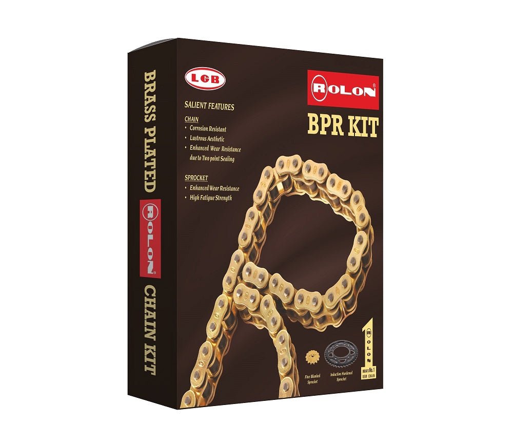 Bajaj Dominar 250 Rolon Brass Chain & Sprocket Kit