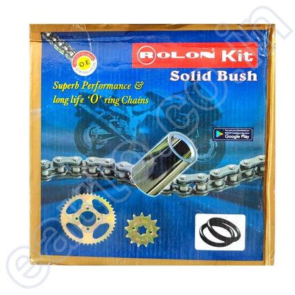 ROLON Chain Sprocket Kit (For Bajaj Avenger New 220, Street 220, Cruise 220)