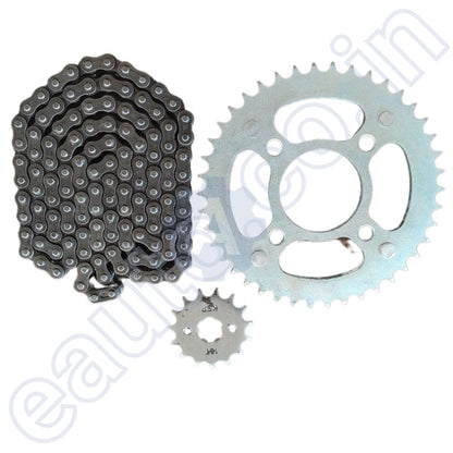 ROLON Chain Sprocket Kit for Honda CB Unicorn Dazzler 150 (4Hole|42T-15T-126L)