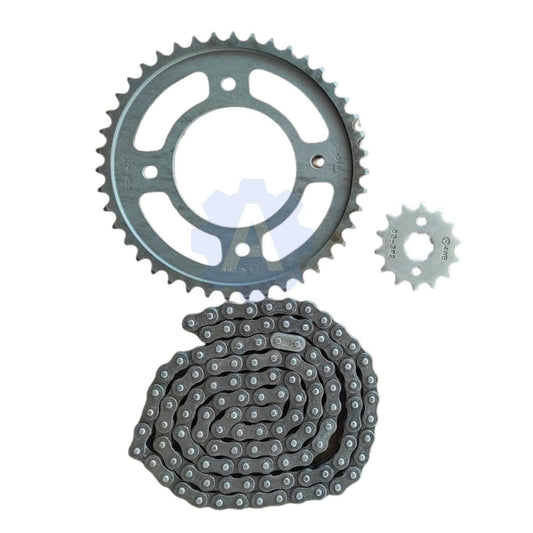 ROLON Chain Sprocket Kit for Honda Stunner CBF PGM Fi -125CC | New Model | 4 Hole | 42T-16T-118L