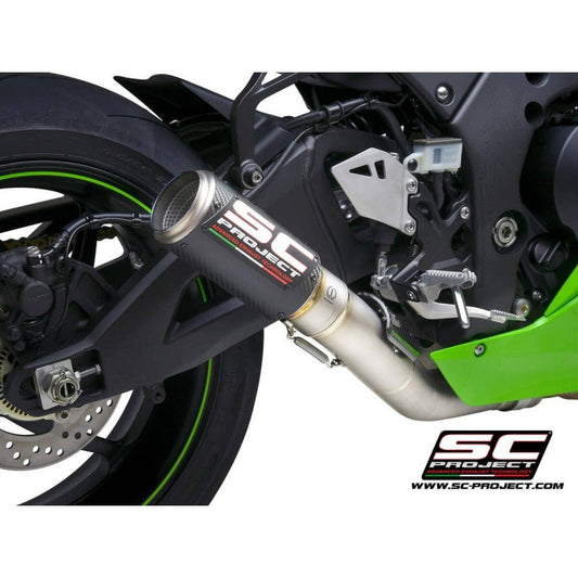 SC PROJECT CR-T CARBON EXHAUST FOR KAWASAKI ZX10R(2021-23)