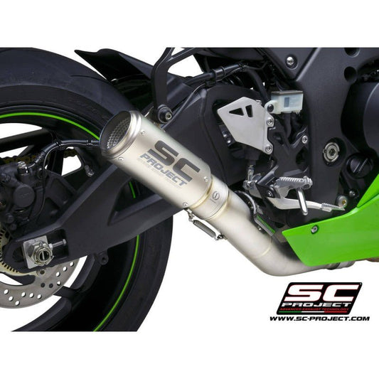 SC PROJECT CR-T TITANIUM EXHAUST FOR KAWASAKI ZX10R(2021-23)