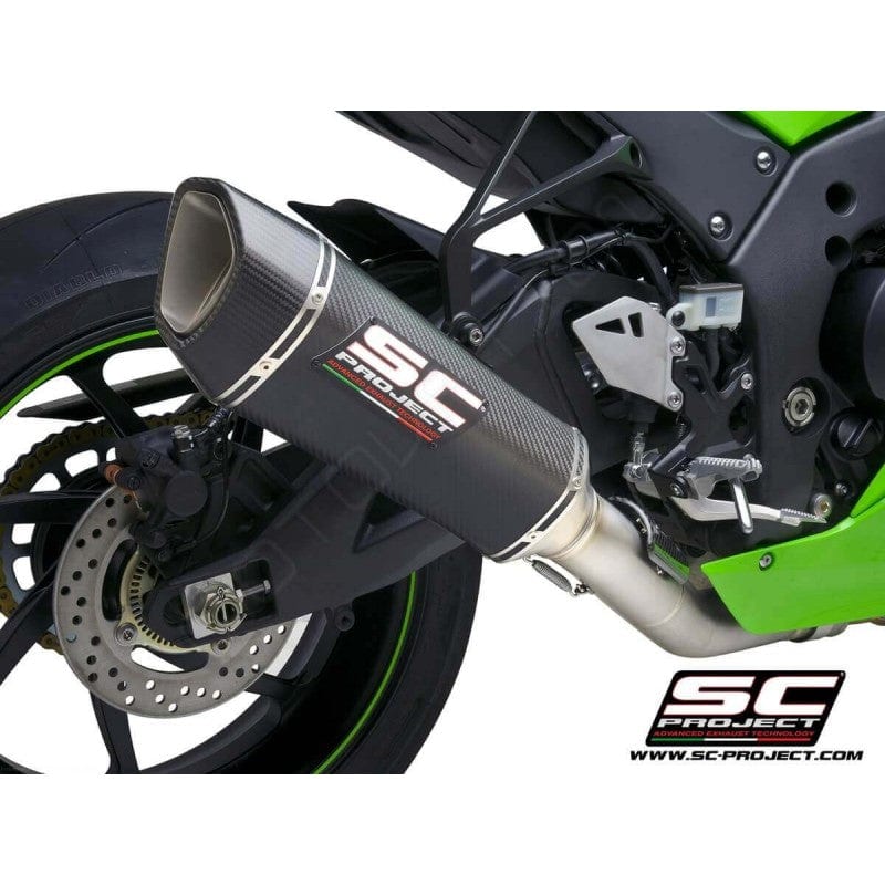 SC PROJECT SC1-R CARBON EXHAUST FOR KAWASAKI ZX10R(2021-22)