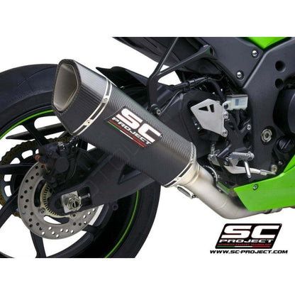 SC PROJECT SC1-R CARBON EXHAUST FOR KAWASAKI ZX10R(2021-22)