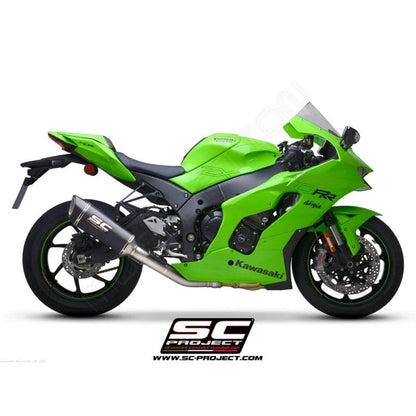 SC PROJECT SC1-R CARBON EXHAUST FOR KAWASAKI ZX10R(2021-22)