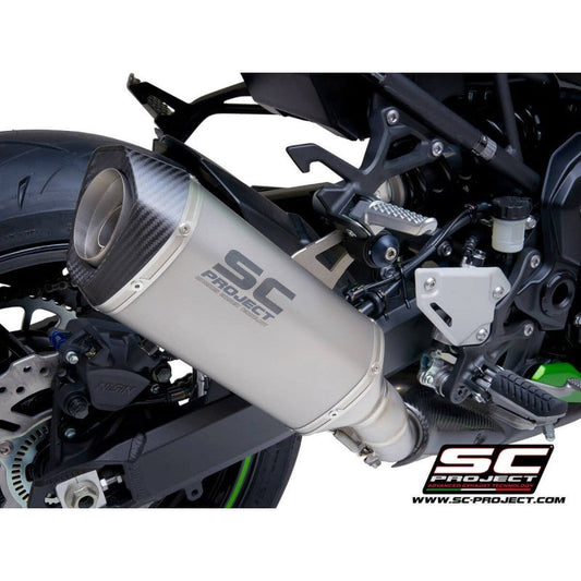 SC PROJECT SC1-S EXHAUST FOR KAWASAKI Z900 (2017-19)