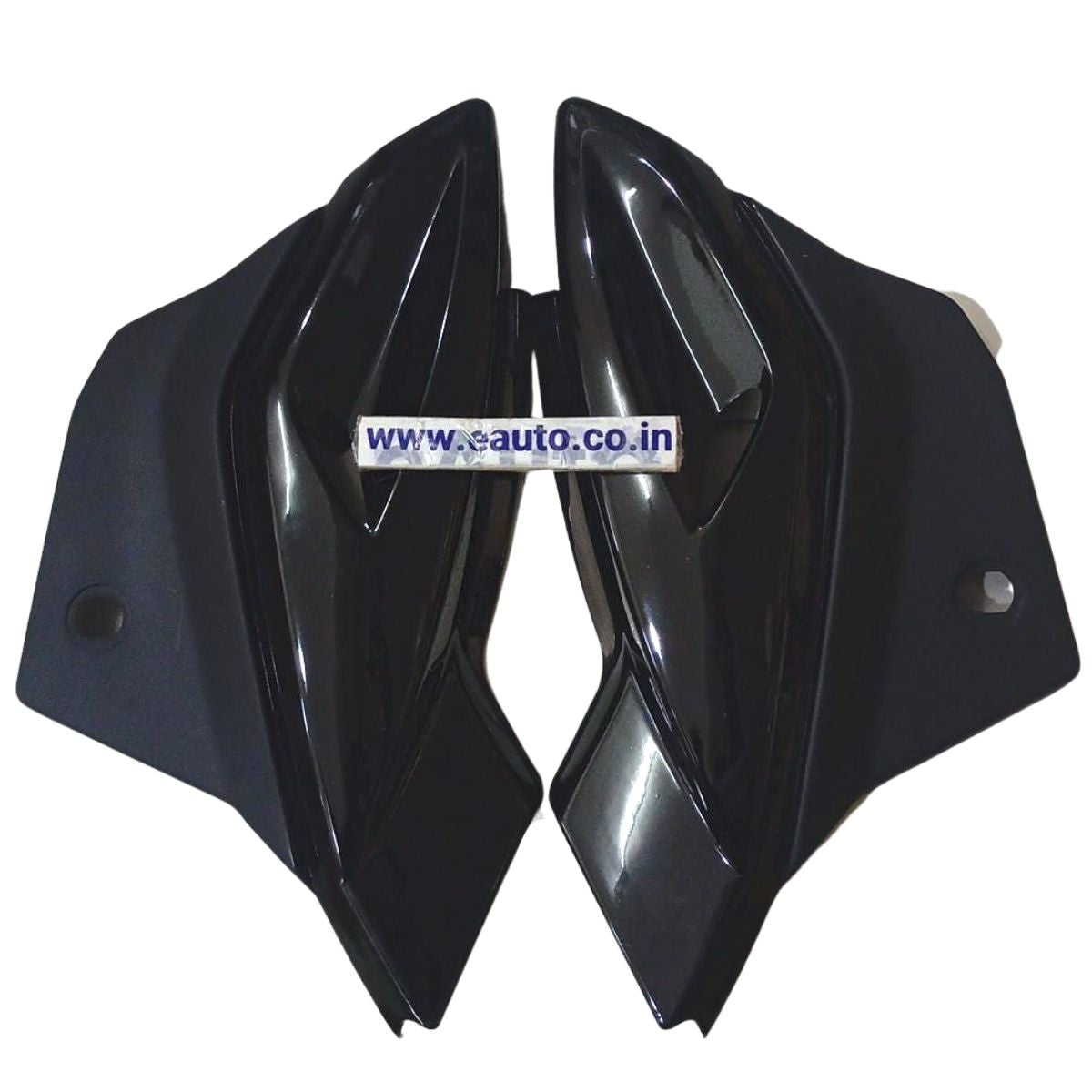 Side Panel for Bajaj Pulsar 150 | Digital Model | With Jaali | Black