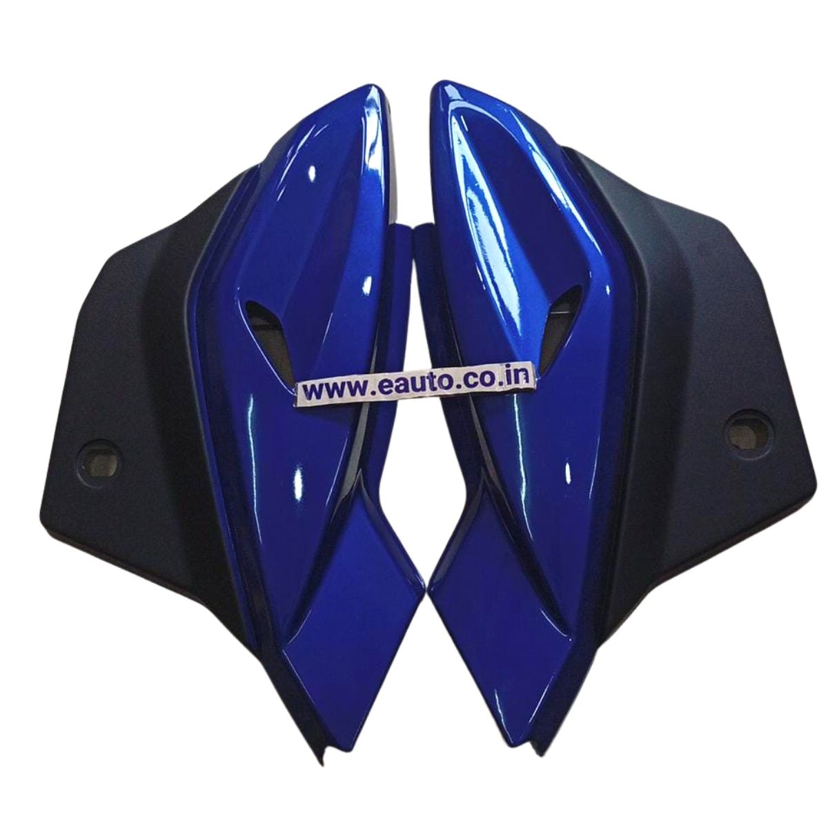 Side Panel for Bajaj Pulsar 150 | Digital Model | With Jaali | Blue