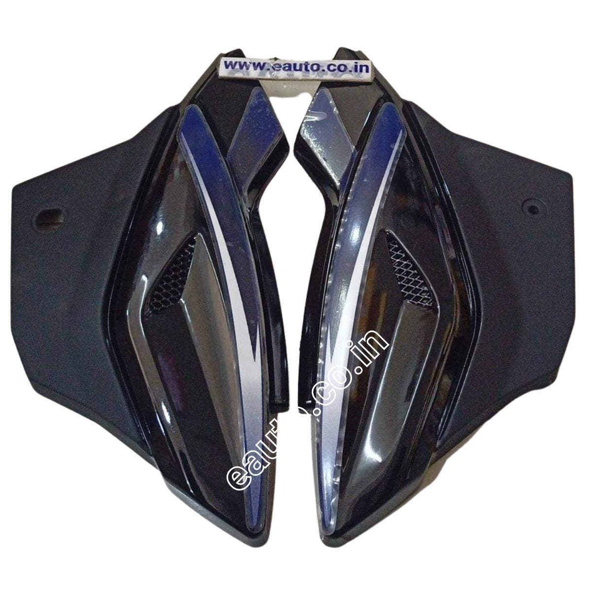 Side Panel for Bajaj Pulsar 150 UG8 | One Side Nut Bolt | Black & Blue