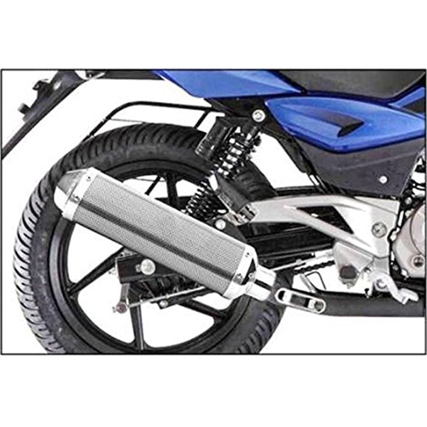 AUTOPOWERZ Bajaj Pulsar 220 DTSi-Fi Slip-on Exhaust System  (Mild Steel)