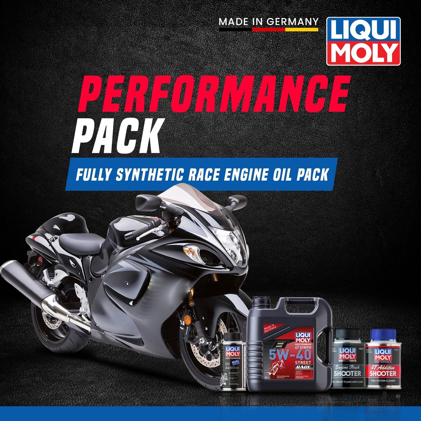 Suzuki Hayabusa Engine oil Performance pack