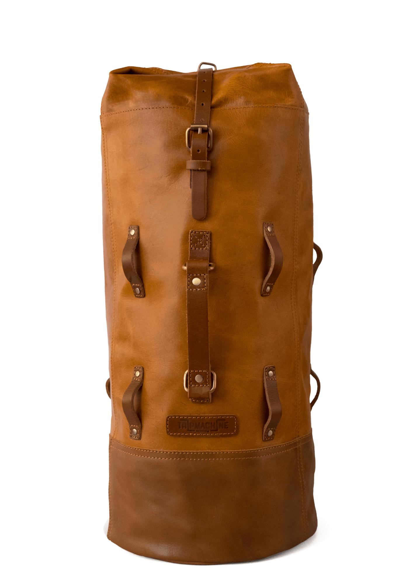 Tripmachine LEATHER MILITARY DUFFEL