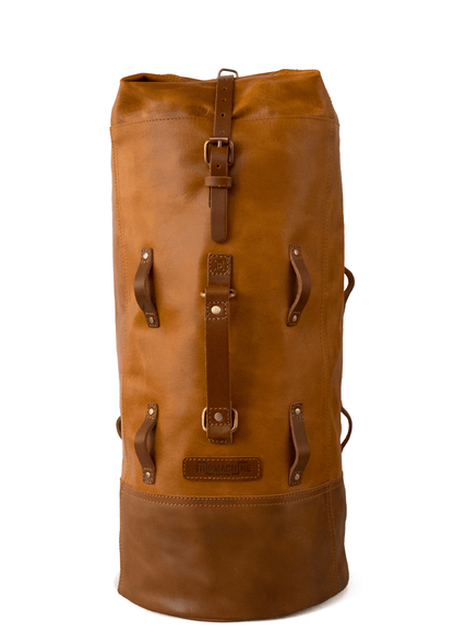 Tripmachine LEATHER MILITARY DUFFEL