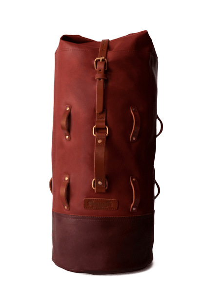 Tripmachine LEATHER MILITARY DUFFEL