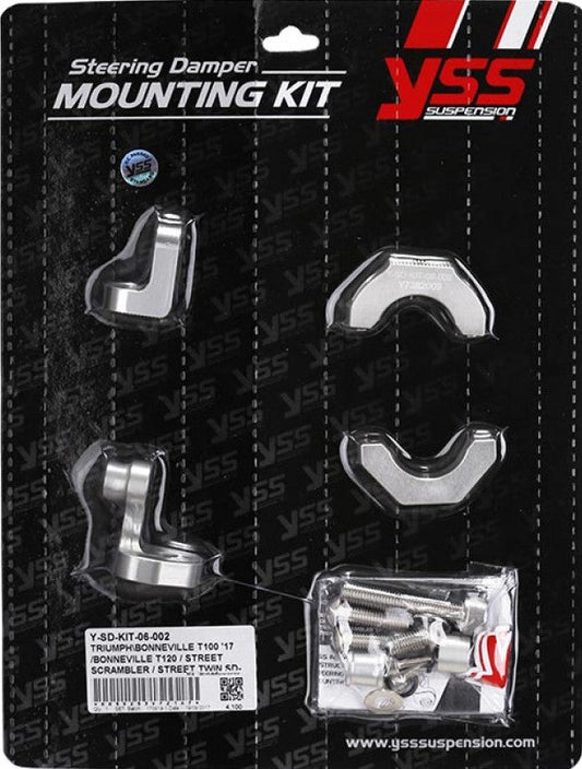 Triumph bonneville T120 2016 - 2023 Steering damper mounting kits