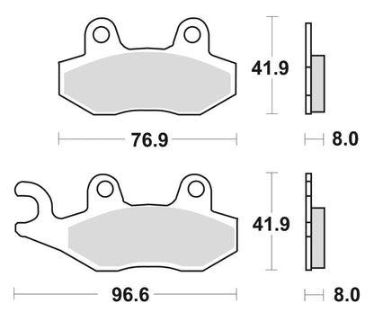 TRIUMPH BONNEVILLE|800|2001 - 2006 >REAR - L