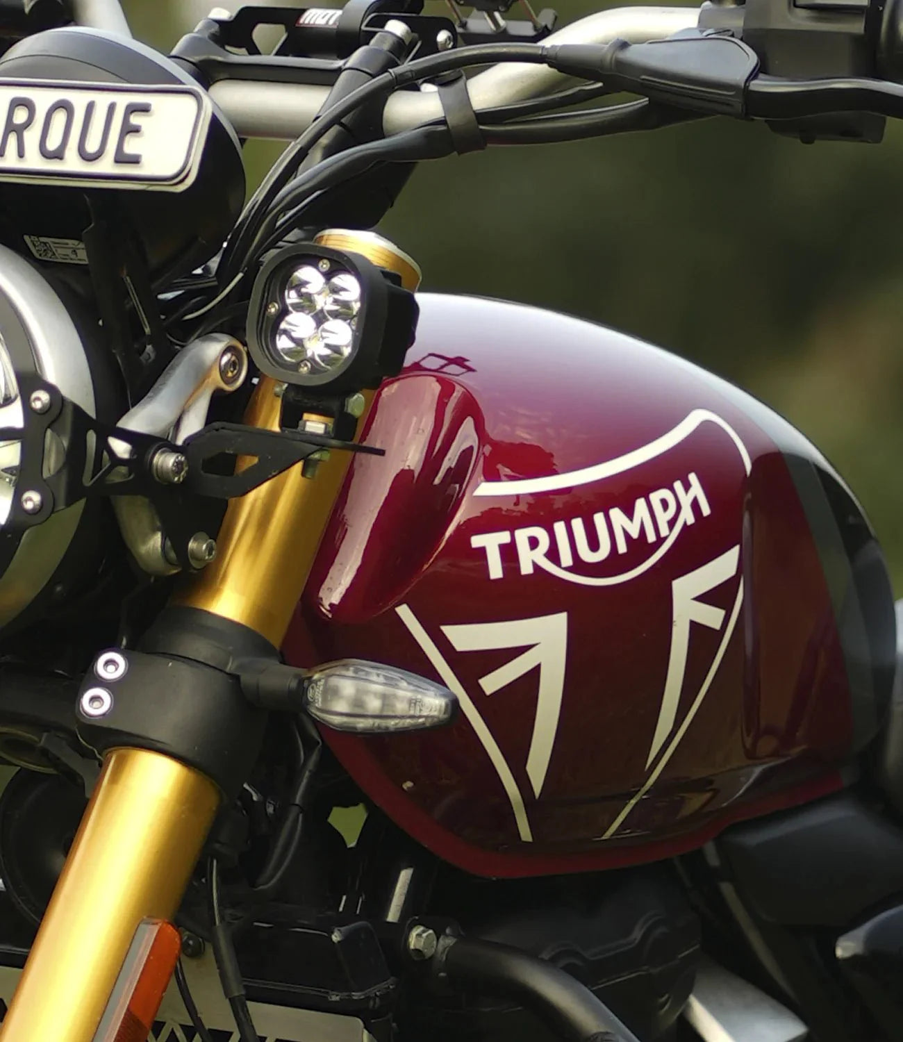 Triumph Speed 400-Moto Torque FOGLIGHT MOUNT