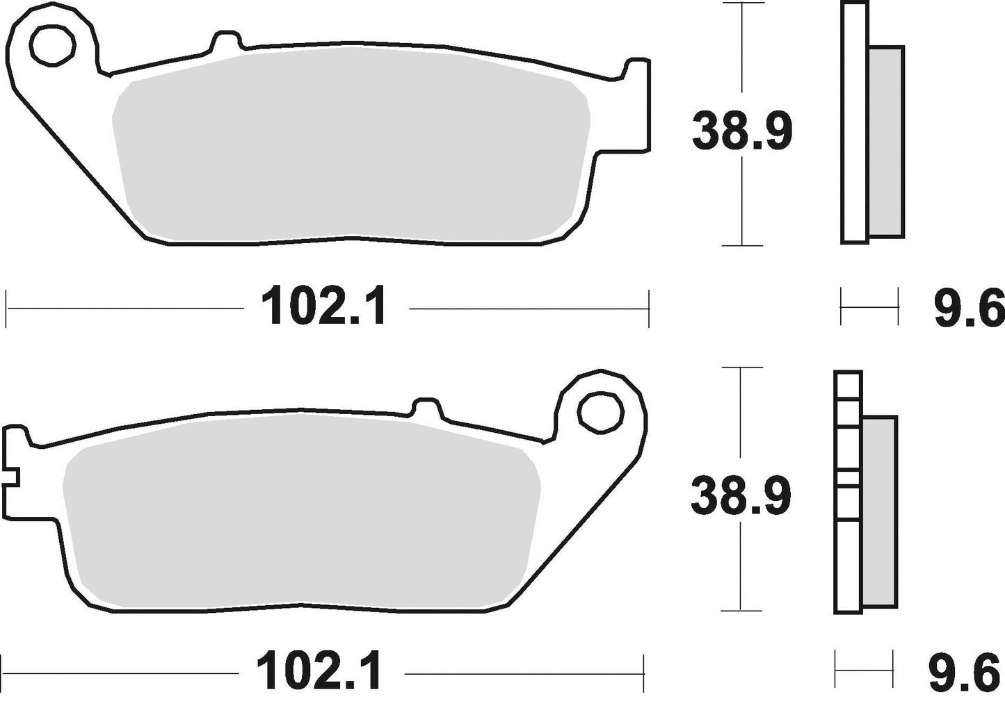 TRIUMPH SPEEDMASTER|800|2003 - 2004 >FRONT - BOTH