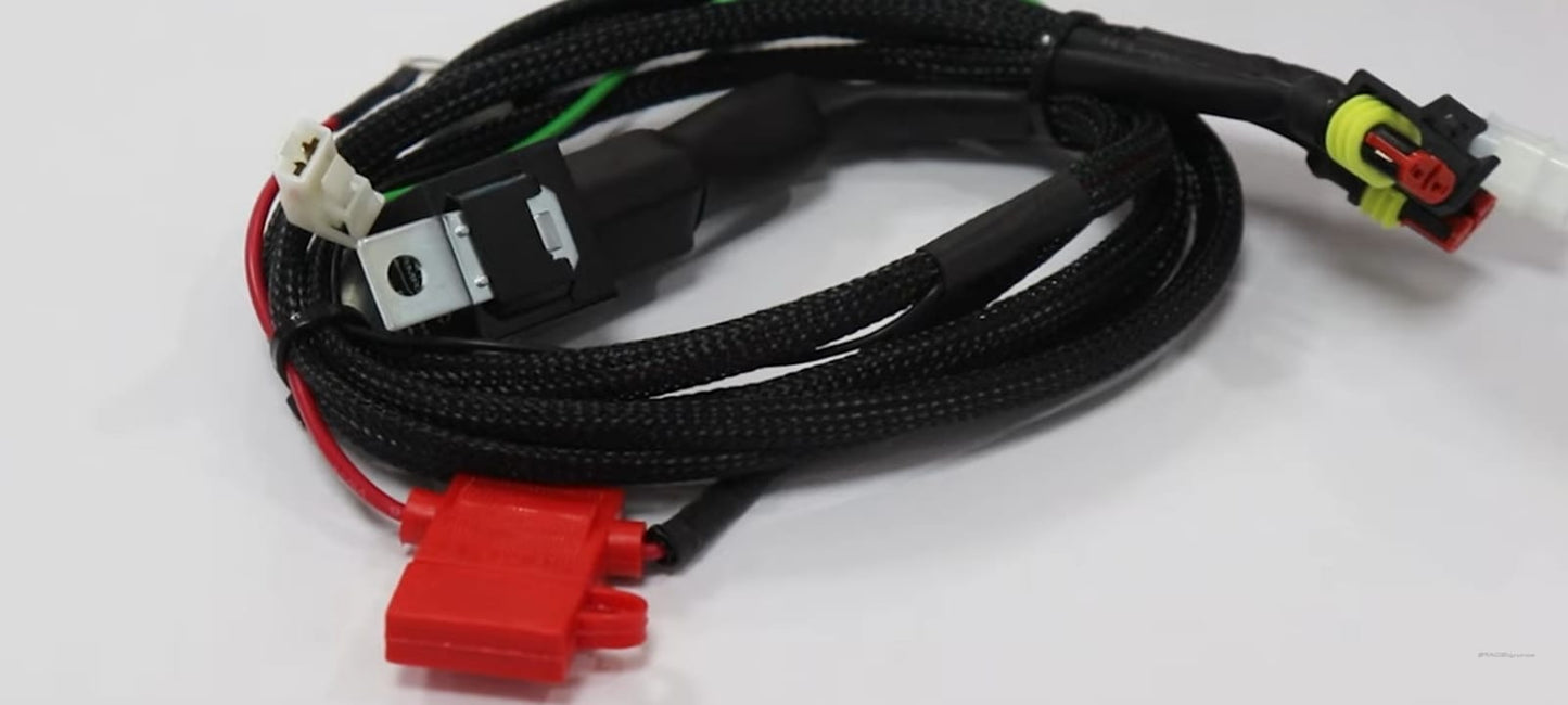 Universal wiring Harness for auxiliary lights