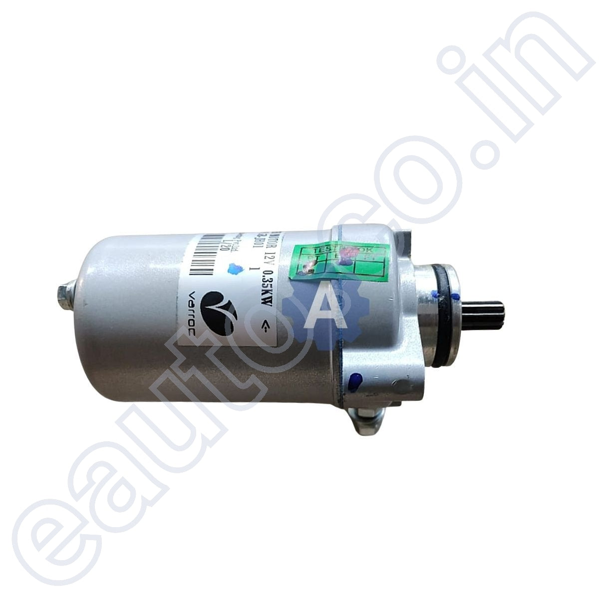 Varroc Starter Motor for Bajaj Boxer BM 125 (Self Motor) | Part No. - JH01