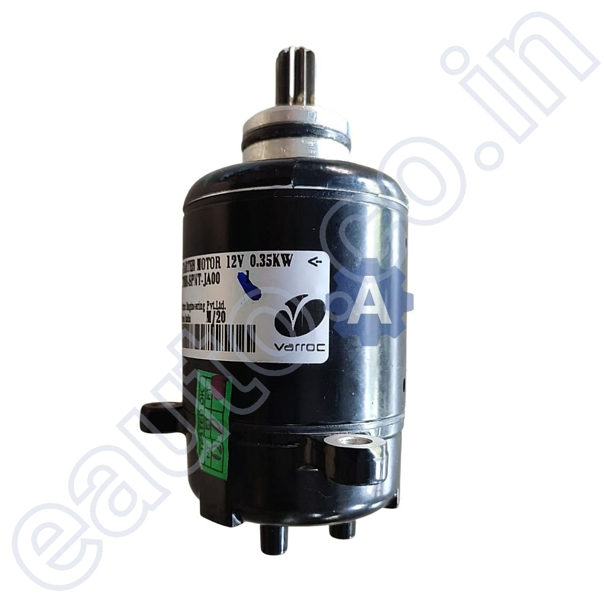 Varroc Starter Motor for Bajaj Pulsar 150 AS (Self Motor) | Part No. - JV00