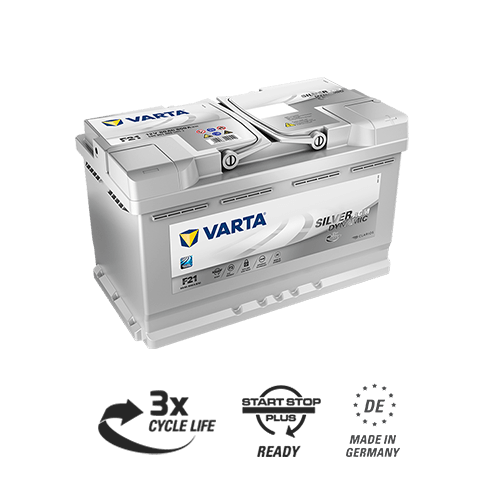 Varta Silver Dynamic AGM F 21 80 AH