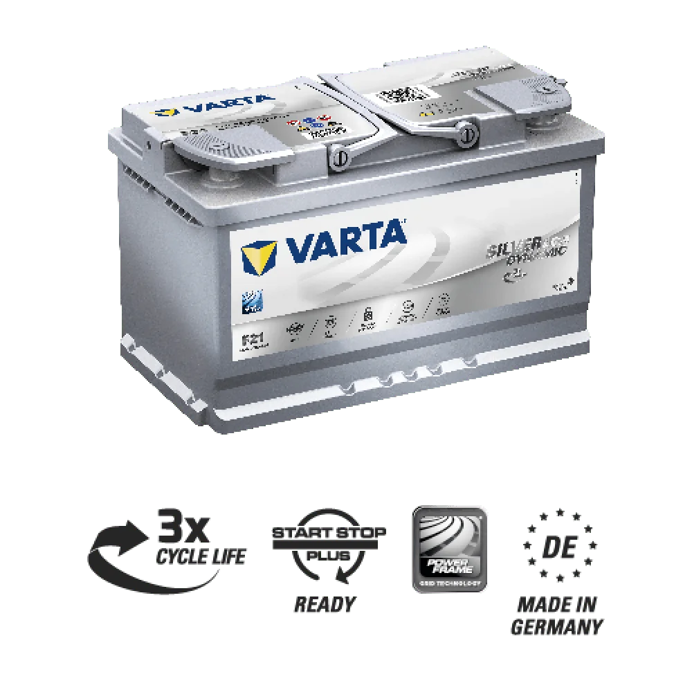 VARTA Silver Dynamic AGM - F 21 80Ah