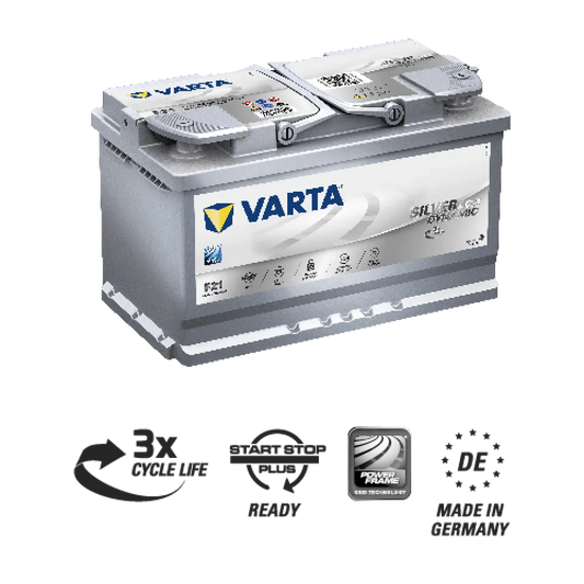 VARTA Silver Dynamic AGM - F 21 80Ah