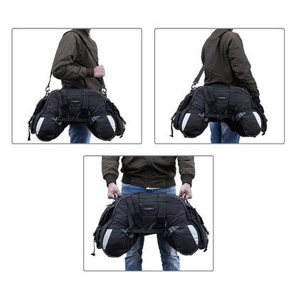 VIATERRA  100% WATERPROOF CLAW MINI MOTORCYCLE TAIL BAG