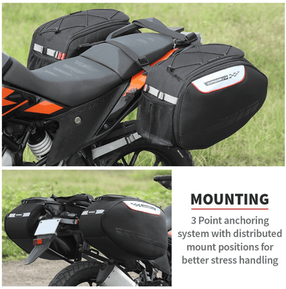 Viaterra - CONDOR 2UP 100% WATERPROOF SADDLEBAG - 64ltr