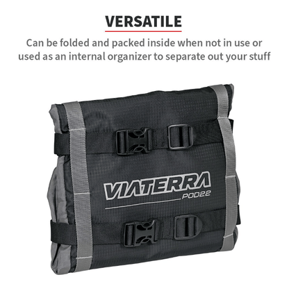 VIATERRA POD – MOTORCYCLE TAILBAG