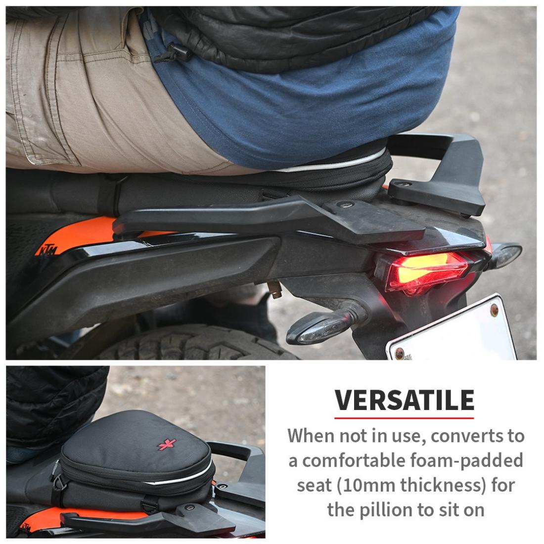 Viaterra SEATY MOTORCYCLE TAILBAG